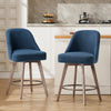 Clinton Counter Stool in Denim Bena Fabric