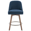 Clinton Counter Stool in Denim Bena Fabric