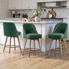 Clinton Counter Stool in Green Bena Fabric