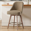 Clinton Counter Stool in Sand Bena Fabric