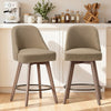 Clinton Counter Stool in Sand Bena Fabric
