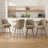 Clinton Counter Stool in Sand Bena Fabric