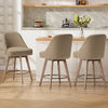 Clinton Counter Stool in Sand Bena Fabric