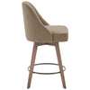 Clinton Counter Stool in Sand Bena Fabric