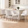 Clinton Counter Stool in White Bena Fabric