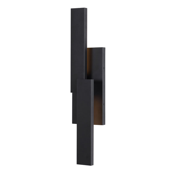 Completer outdoor wall light, Black