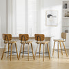 Dorsa II bar stool, Mud Hron Leather