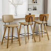 Dorsa II bar stool, Mud Hron Leather