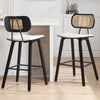 Dorsa III counter stool in Cream Hron Leather