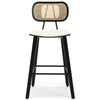 Dorsa III counter stool in Cream Hron Leather