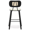 Dorsa III counter stool in Cream Hron Leather