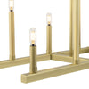 Elbling chandelier light, Gold