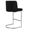 Embrapa bar stool, Black Azal Velvet