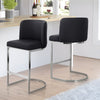Embrapa bar stool, Black Hron Leather