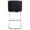 Embrapa bar stool, Black Hron Leather