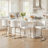 Embrapa bar stool, Cream Hron Leather