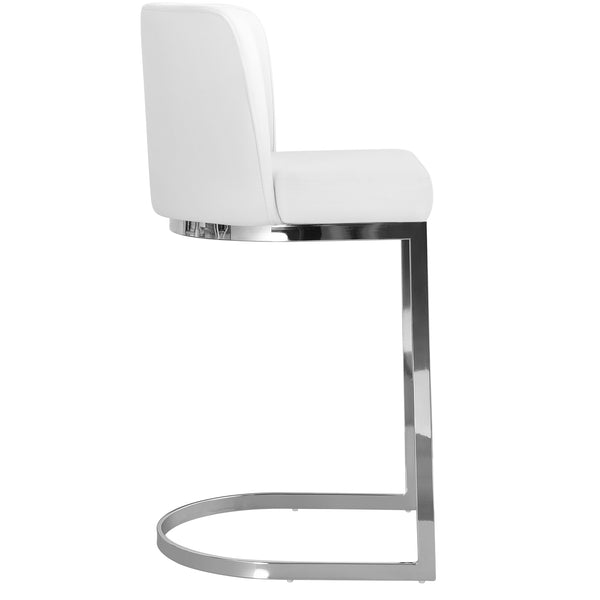 Embrapa bar stool, Cream Hron Leather