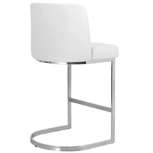 Embrapa bar stool, Cream Hron Leather
