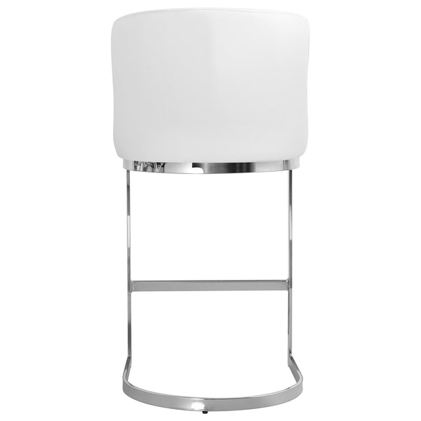 Embrapa bar stool, Cream Hron Leather