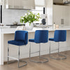 Embrapa bar stool, Lake Azal Velvet