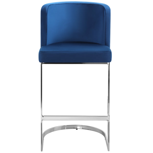 Embrapa bar stool, Lake Azal Velvet