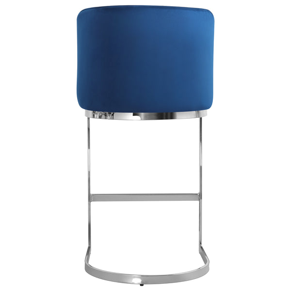 Embrapa bar stool, Lake Azal Velvet
