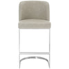 Embrapa bar stool, Moonlight Sarma Leather