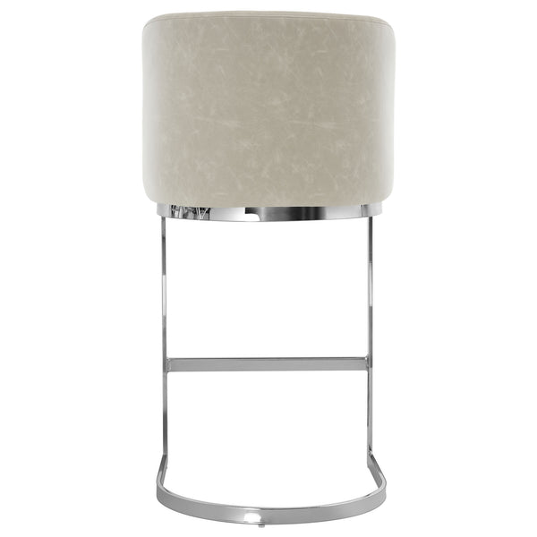 Embrapa bar stool, Moonlight Sarma Leather