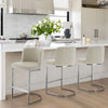 Embrapa bar stool, Moonlight Sarma Leather