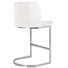 Embrapa bar stool, White Azal Velvet
