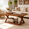 Emei Coffee Table in Brown Oak
