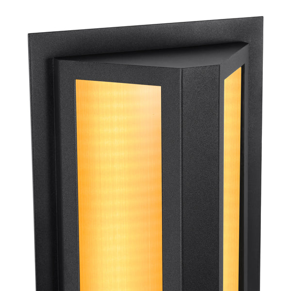 Freisamer outdoor wall light, Black