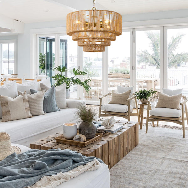 Furmint chandelier light, Gold