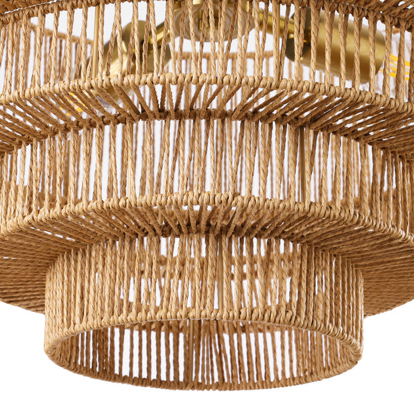 Furmint chandelier light, Gold