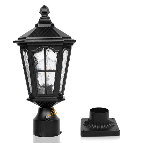Galotta post light, Black