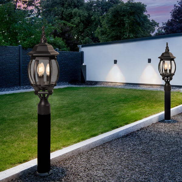 Gamarello post light, Black/Large