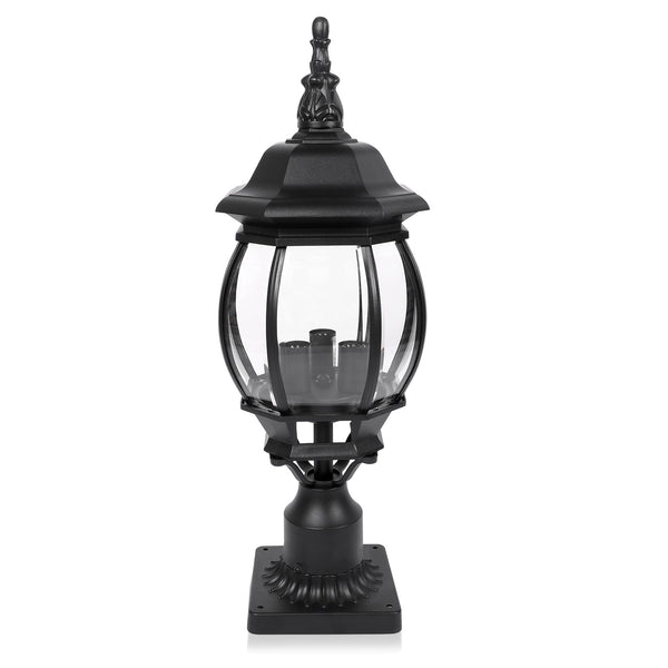 Gamarello post light, Black/Large