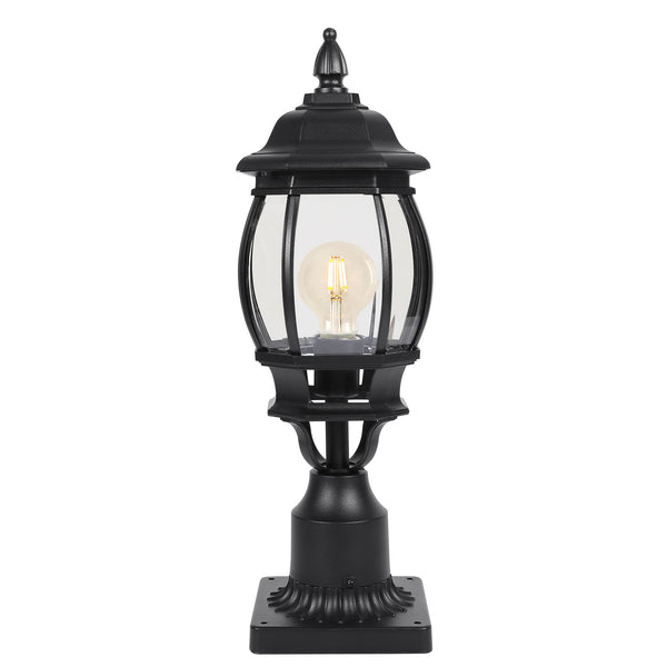 Gamarello post light, Black/Small