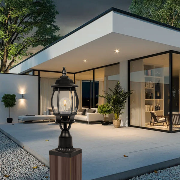 Gamarello post light, Black/Small