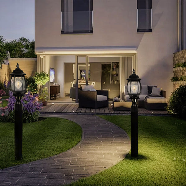 Gamarello post light, Black/Small