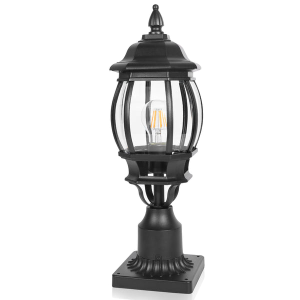 Gamarello post light, Black/Small