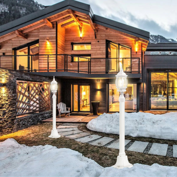 Gamarello post light, White/Small