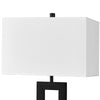 Gamaret table lamp, White Shade-Black Base
