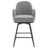 Gamay bar stool, Gray Sacy Fabric