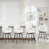 Gamay bar stool, White Sacy Fabric