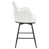 Gamay bar stool, White Sacy Fabric