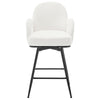 Gamay bar stool, White Sacy Fabric