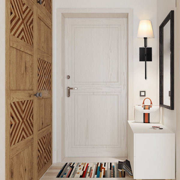 Garanoir wall sconce, Black