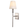 Garanoir wall sconce, Nickel