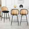 Giallo bar stool, Black Sacy Fabric/Counter Height